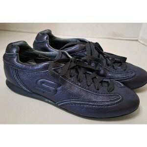 Skechers Women's‎ Bella Fashion Sneaker Y2K Metalic Blue